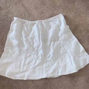 off white skirt